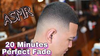 How to do Perfect Skin Fade in 20 Minutes..?  ASMR BARBER Haircut