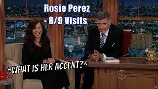 Rosie Perez - Her Accent Makes Everything Hilarious - 89 Visits In Chronological Order 360-1080p