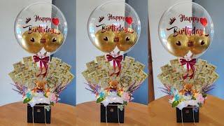 Easy money bouquet in a box #moneybouquet