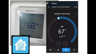 Zwave Thermostats with HomeAssistant