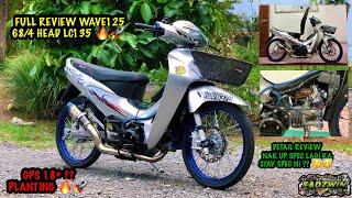 FULL REViEW WAVE125 ViRAL Di TiKTOK SPEC 684 HEAD LC135  GPS 18+ ??  EXZOS OPEN REDLEO WAVE125 ??