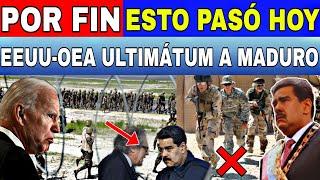 OEA Y ESTADOS UNIDOS ARREMETEN CONTRA MADURO POR FIN-NOTICIAS DE VENEZUELA HOY 22 DE MARZO AÑO 2024