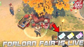 Forlorn Fair Is Back  Grand Opening-All Tasks Day 1  LDoE  Last Day On Earth Survival