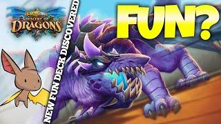 FUN DECK ALERT - Trash Dragon Warlock  Firebat Hearthstone