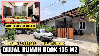 Rumah Dijual di Bekasi Taman Alamanda  Huuk Luas 135 M2 ada Taman Di Dalam Rumah Adem Banget