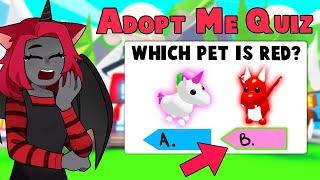 Will I Pass The EASIEST Adopt Me Quiz? Roblox