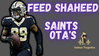 Rashid Shaheed Shines in Saints OTA Session