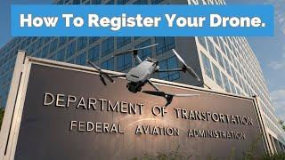 Drone registration made easy A step-by-step guide