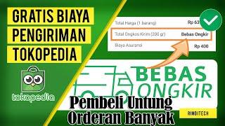 Cara Mengaktifkan Free Ongkir  Bebas Ongkir Tokopedia