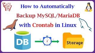 How to Automatic Backup MySQLMariaDB with Crontab in Linux