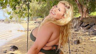 Plus Size Model Lauren Sangster  Bio Height Weight Life Style  American plus size model