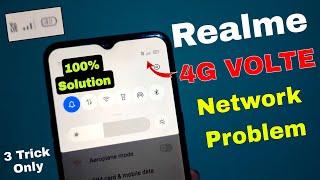 realme 4G volte network problem  Realme 4G Problem Solution  Realme VOLTE 4G Not Working Problem