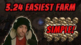 POE 3.24 - EASIEST Early Farming Strategy ANY BUILD - New Player FriendlyNo JuicingSimple