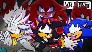 Sonic Shadow & Silver Meet Werechidna Knuckles VR Chat