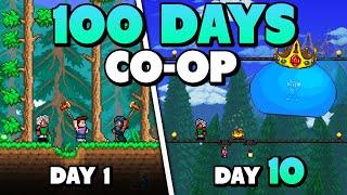 We Played 100 Days of Co-Op Terraria