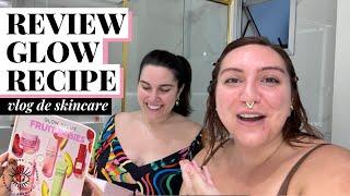 VLOG GLOW RECIPE REVIEW PATCHE PIXI E SKINCARE DE IRMÃS