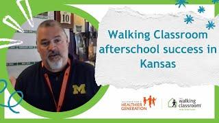 Walking Classroom afterschool success in Waterville Kansas