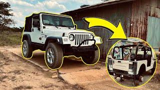 All the RUST on my $1800 Jeep Is Repaired - Pt 3