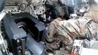 Inside the M1 Abrams - POV of Tank Loader Training
