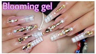 Nueva Tendencia en redes sociales UÑAS Técnica Blooming gel 