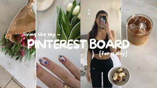 living like my pinterest board for a day   aesthetic & productive