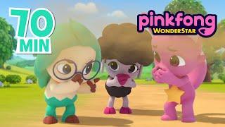 Pinkfong Wonderstar Compilation Part 4  Animation & Cartoon For Kids  Pinkfong Hogi