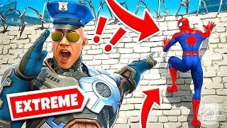 SPIDERMAN EXTREME Prison Escape Fortnite Cops and Robbers