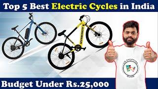 Top 5 Affordable Electric Cycle Bikes In India - Must-have For Under 25000  Electric Bicycle 2024