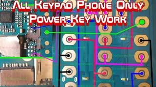 China Mobile Keypad Problem Solution  Keypad Phone Only Power Key Work 