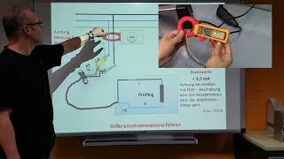 Prüfen elektrischer Geräte Schutzleiterstrom6-Messung nach DIN VDE 0701-0702