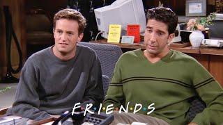 Ross and Chandler Try To Quit the Bank  Friends