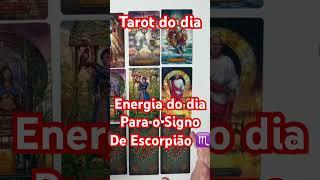 Tarot do dia Escorpião ️ #tarot #tarotdiario #tarotescorpião #signoescorpiao #shorts