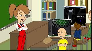 Caillou Attacks His TeacherArrested