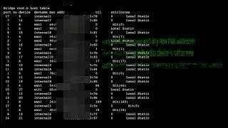 #Fortigate #Firewal  MAC Address table in Transparent mode 