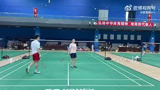 Huang Yaqiongs reaction to Zheng Siweis shot｜Badminton - Mixed Doubles｜China｜Paris 2024 Olympics