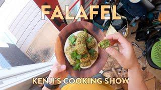 How to Make Falafel  Kenjis Cooking Show