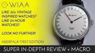 The perfect vintage 24 hour watch Akerfalk First Season Watch Review