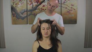 Head Massage & Face & Neck Massage - Relaxing ASMR