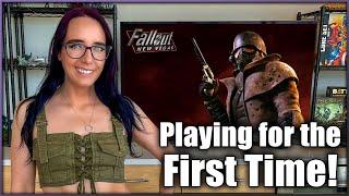 Playing Fallout New Vegas for the First Time  Part 2 Live