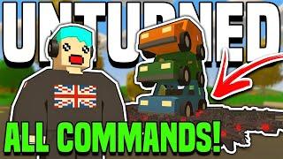 ALL UNTURNED SINGLE PLAYER COMMANDS How to Teleport Spawn Items Vehicles Etc. 20242025