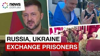 Russia Ukraine exchange more prisoners amid weapons tension