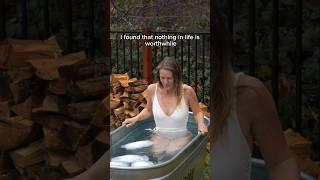 Daily Reminder #intentionalliving #mindfulness #icebath #wellness  Lytle Creek Villas