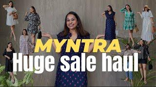 MYNTRA BIRTHDAY SALE HAUL  STUNNING AND AFFORDABLE  AMAGYAA