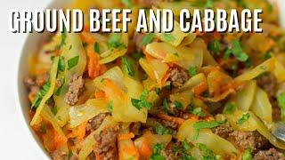 GROUND BEEF AND CABBAGE