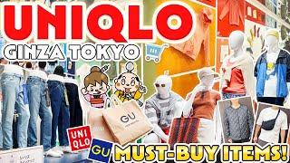 UNIQLO Tokyo Ginza Shopping Review  What to buy in Japan  Travel Vlog