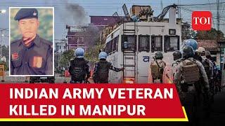 Manipur Ex-Indian Army Soldier Killed Veteran Beaten To Death After Crossing Buffer Zone