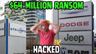 Hackers Demand $64 Million Dollar Ransom from Stellantis  95% of US Dealers Shut Down