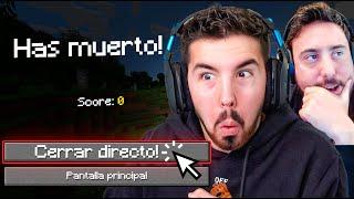  Minecraft EXTREMO Si MUERO Cierro DIRECTO con Fargan Muertes 15 DIA 2