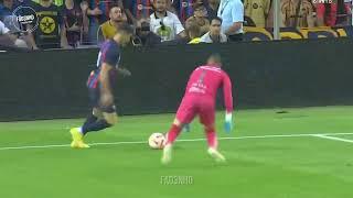 Robert Lewandowski First Goal For FC Barcelona Pierwsza Bramka Lewandowskiego w FC Barcelona