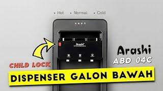 Nyobain Dispenser Galon Bawah Murah Punya 3 Fungsi Normal Hot & Cool - Arashi Bottom ABD 04C ️‍